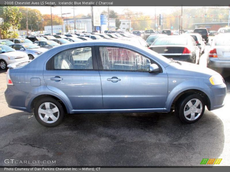 Icelandic Blue Metallic / Charcoal 2008 Chevrolet Aveo LS Sedan
