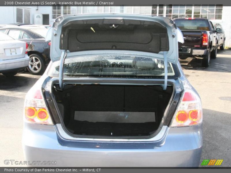 Icelandic Blue Metallic / Charcoal 2008 Chevrolet Aveo LS Sedan