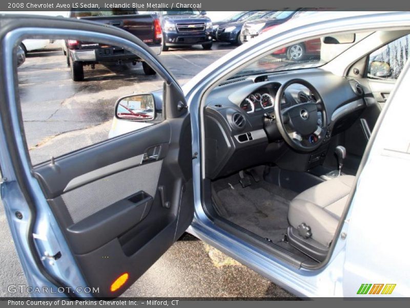Icelandic Blue Metallic / Charcoal 2008 Chevrolet Aveo LS Sedan