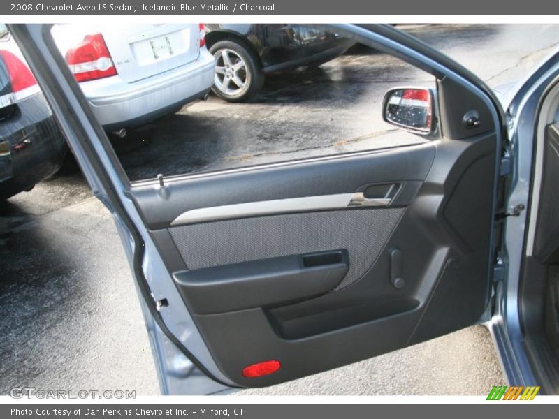 Icelandic Blue Metallic / Charcoal 2008 Chevrolet Aveo LS Sedan