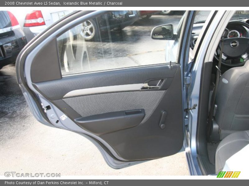 Icelandic Blue Metallic / Charcoal 2008 Chevrolet Aveo LS Sedan