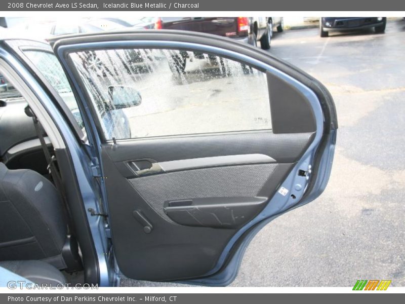 Icelandic Blue Metallic / Charcoal 2008 Chevrolet Aveo LS Sedan