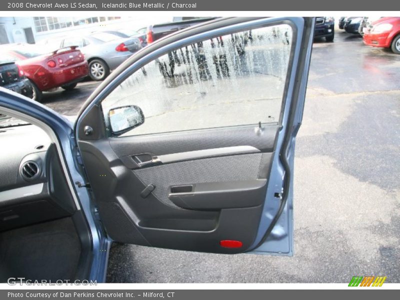 Icelandic Blue Metallic / Charcoal 2008 Chevrolet Aveo LS Sedan