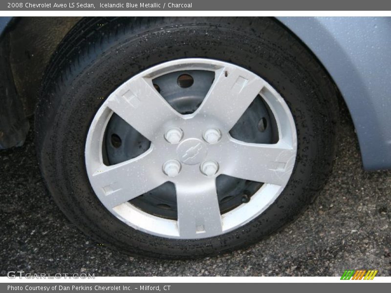 Icelandic Blue Metallic / Charcoal 2008 Chevrolet Aveo LS Sedan