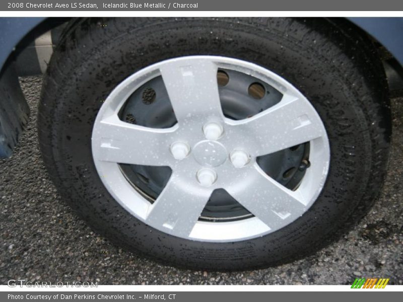 Icelandic Blue Metallic / Charcoal 2008 Chevrolet Aveo LS Sedan