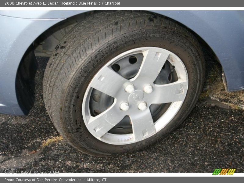Icelandic Blue Metallic / Charcoal 2008 Chevrolet Aveo LS Sedan