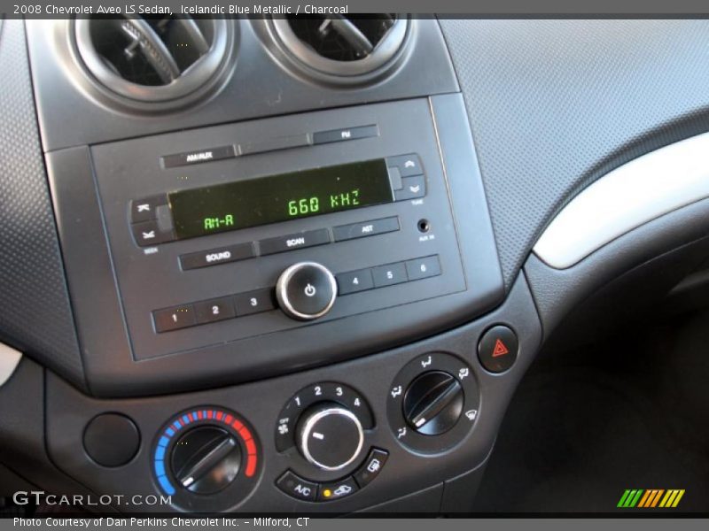 Icelandic Blue Metallic / Charcoal 2008 Chevrolet Aveo LS Sedan