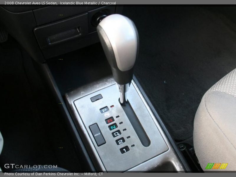 Icelandic Blue Metallic / Charcoal 2008 Chevrolet Aveo LS Sedan