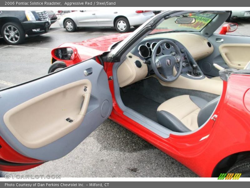  2006 Solstice Roadster Steel/Sand Interior