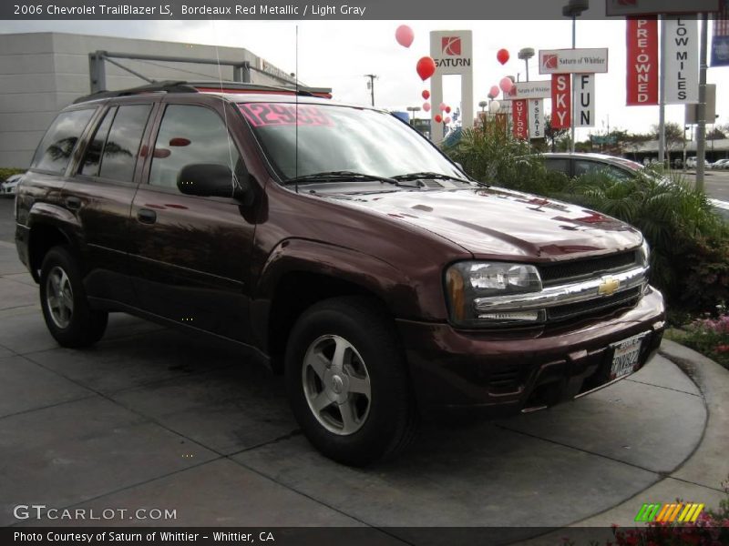 Bordeaux Red Metallic / Light Gray 2006 Chevrolet TrailBlazer LS