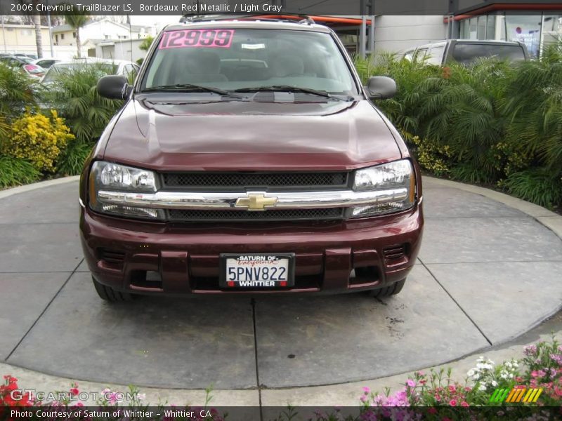 Bordeaux Red Metallic / Light Gray 2006 Chevrolet TrailBlazer LS