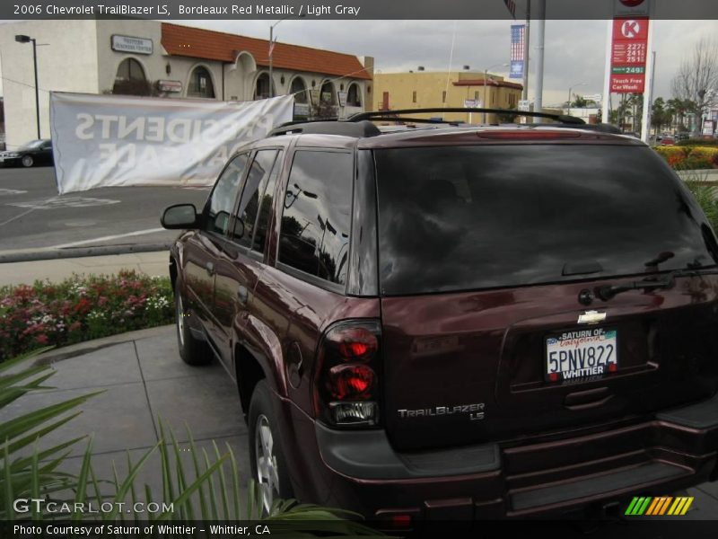 Bordeaux Red Metallic / Light Gray 2006 Chevrolet TrailBlazer LS