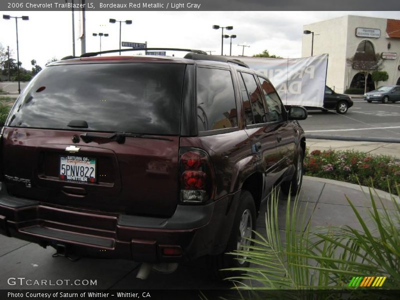 Bordeaux Red Metallic / Light Gray 2006 Chevrolet TrailBlazer LS