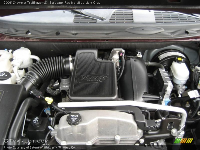 Bordeaux Red Metallic / Light Gray 2006 Chevrolet TrailBlazer LS