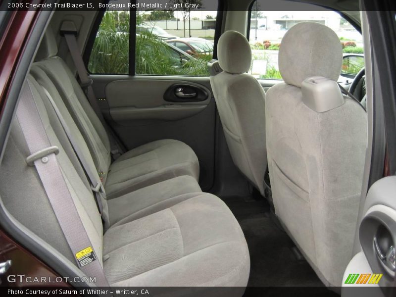 Bordeaux Red Metallic / Light Gray 2006 Chevrolet TrailBlazer LS