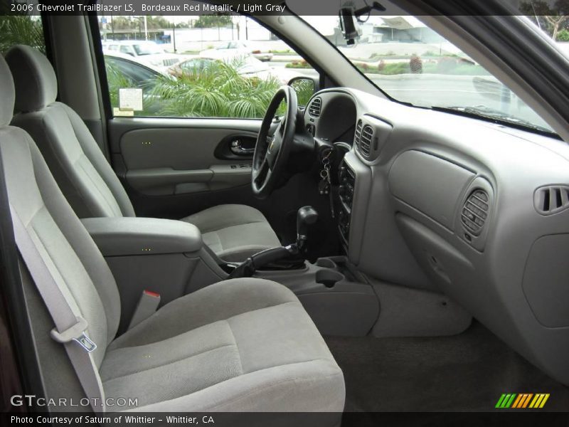 Bordeaux Red Metallic / Light Gray 2006 Chevrolet TrailBlazer LS