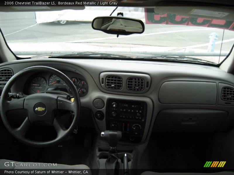 Bordeaux Red Metallic / Light Gray 2006 Chevrolet TrailBlazer LS