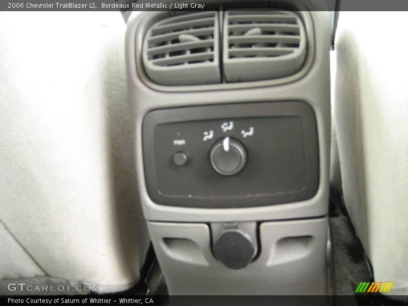 Bordeaux Red Metallic / Light Gray 2006 Chevrolet TrailBlazer LS