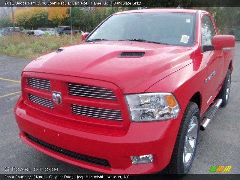 Front 3/4 View of 2011 Ram 1500 Sport Regular Cab 4x4