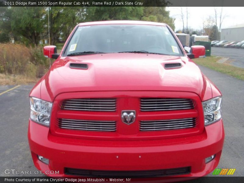  2011 Ram 1500 Sport Regular Cab 4x4 Flame Red