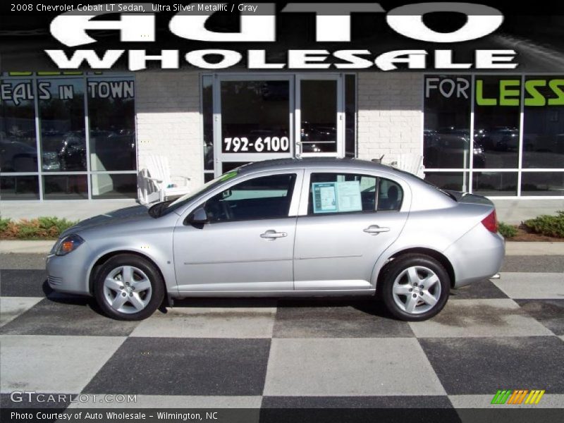 Ultra Silver Metallic / Gray 2008 Chevrolet Cobalt LT Sedan