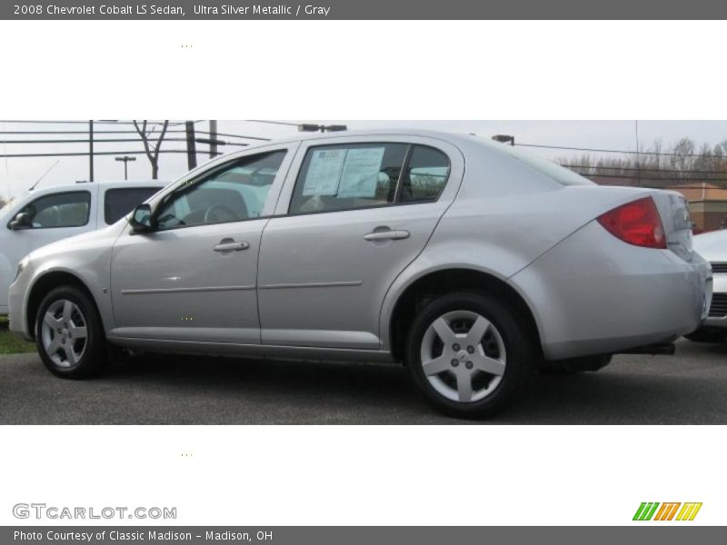 Ultra Silver Metallic / Gray 2008 Chevrolet Cobalt LS Sedan