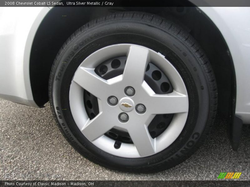 Ultra Silver Metallic / Gray 2008 Chevrolet Cobalt LS Sedan