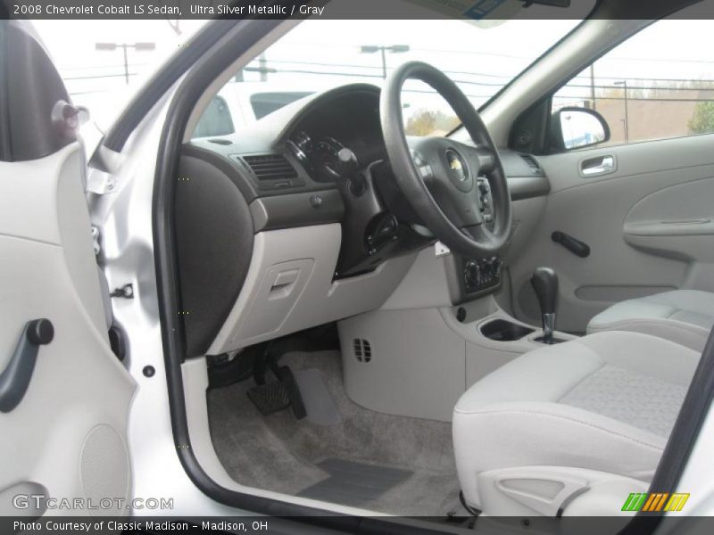 Ultra Silver Metallic / Gray 2008 Chevrolet Cobalt LS Sedan