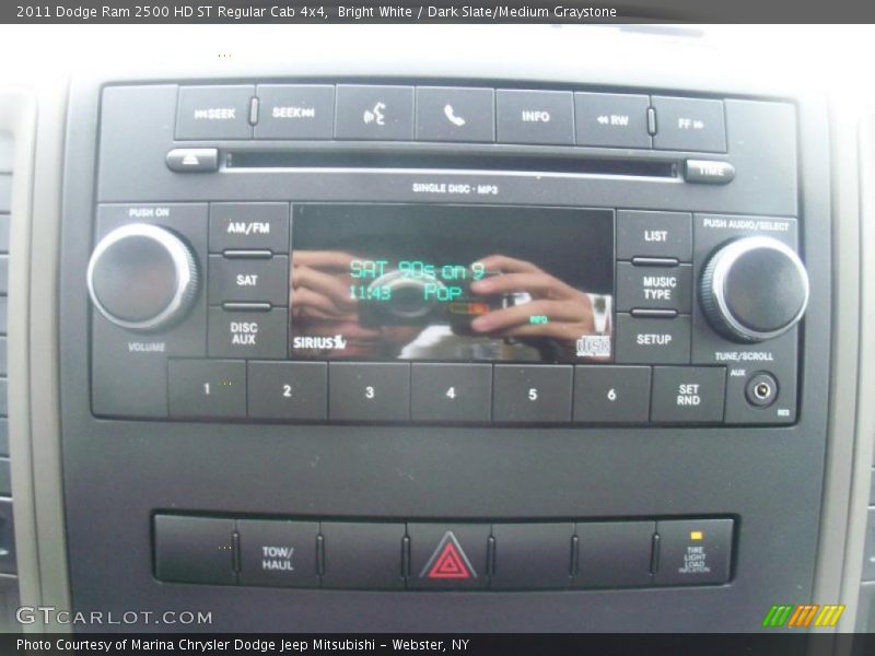 Controls of 2011 Ram 2500 HD ST Regular Cab 4x4