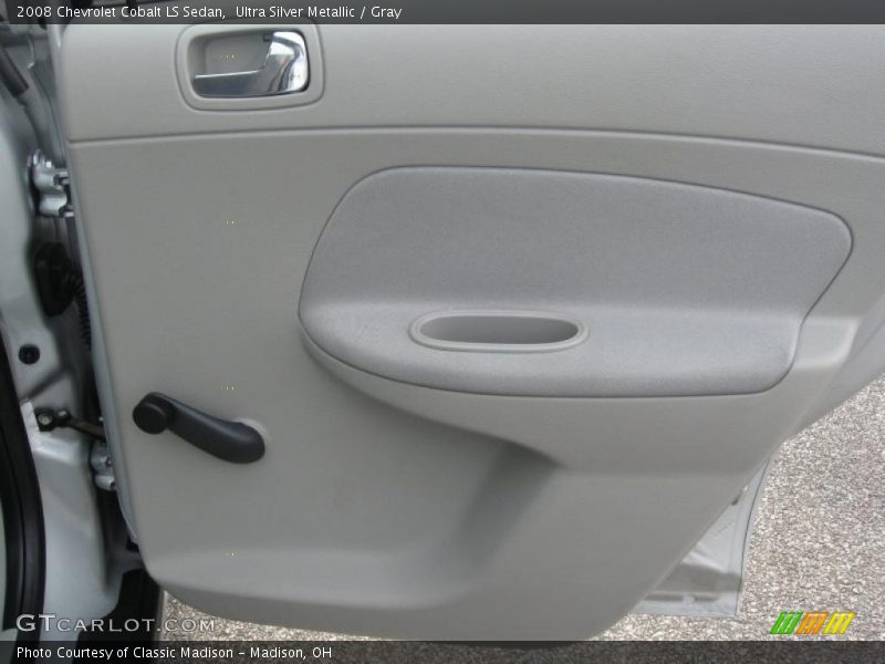Ultra Silver Metallic / Gray 2008 Chevrolet Cobalt LS Sedan