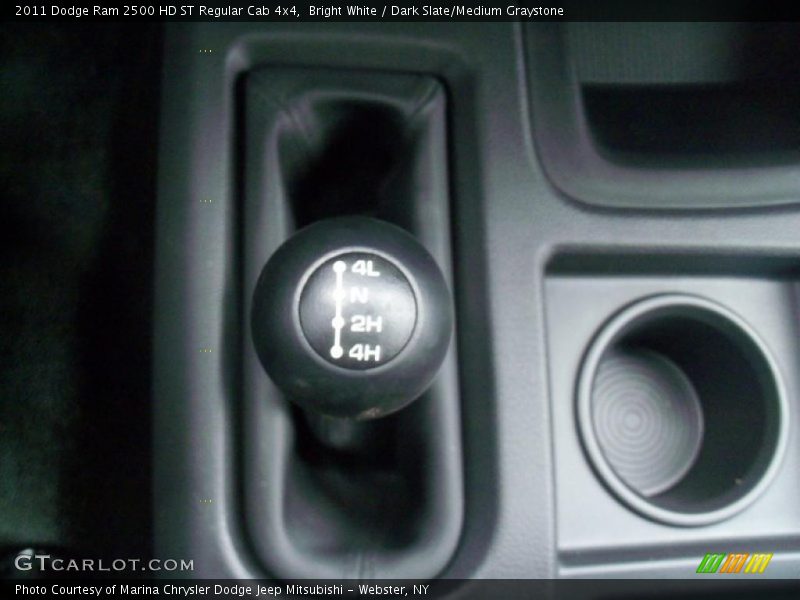 Bright White / Dark Slate/Medium Graystone 2011 Dodge Ram 2500 HD ST Regular Cab 4x4