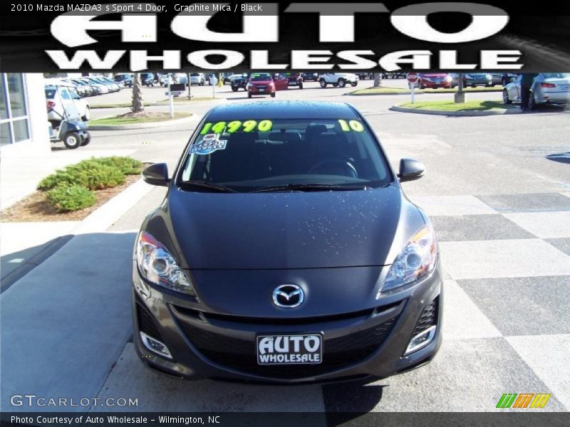 Graphite Mica / Black 2010 Mazda MAZDA3 s Sport 4 Door
