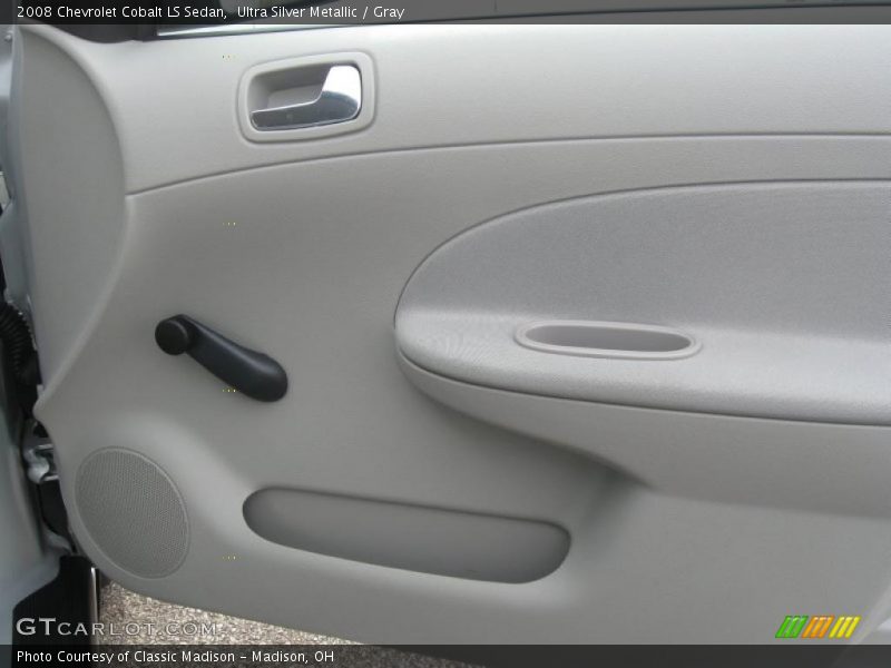 Ultra Silver Metallic / Gray 2008 Chevrolet Cobalt LS Sedan