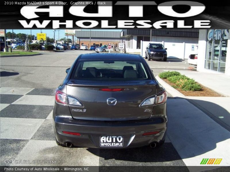 Graphite Mica / Black 2010 Mazda MAZDA3 s Sport 4 Door