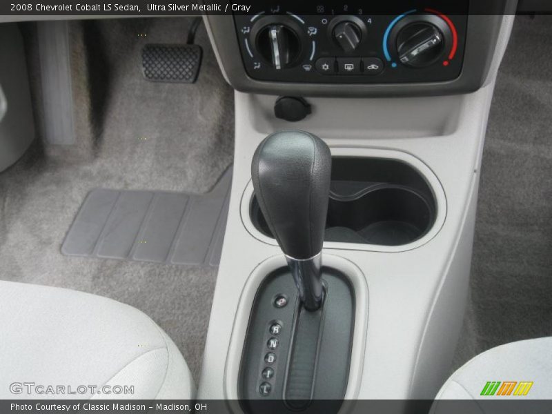 Ultra Silver Metallic / Gray 2008 Chevrolet Cobalt LS Sedan