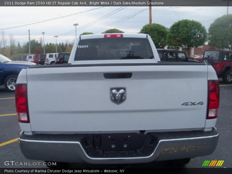 Bright White / Dark Slate/Medium Graystone 2011 Dodge Ram 2500 HD ST Regular Cab 4x4