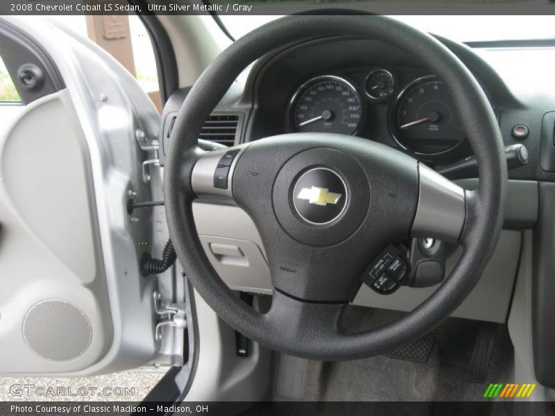 Ultra Silver Metallic / Gray 2008 Chevrolet Cobalt LS Sedan