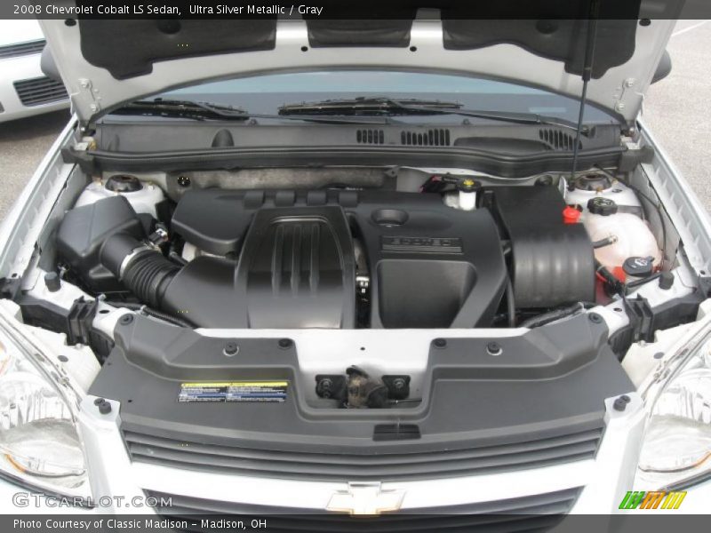 Ultra Silver Metallic / Gray 2008 Chevrolet Cobalt LS Sedan