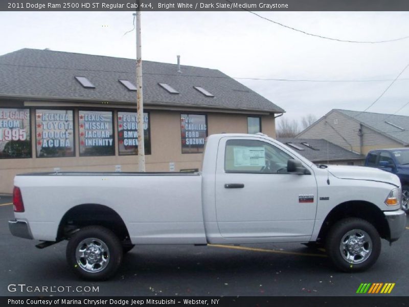 Bright White / Dark Slate/Medium Graystone 2011 Dodge Ram 2500 HD ST Regular Cab 4x4