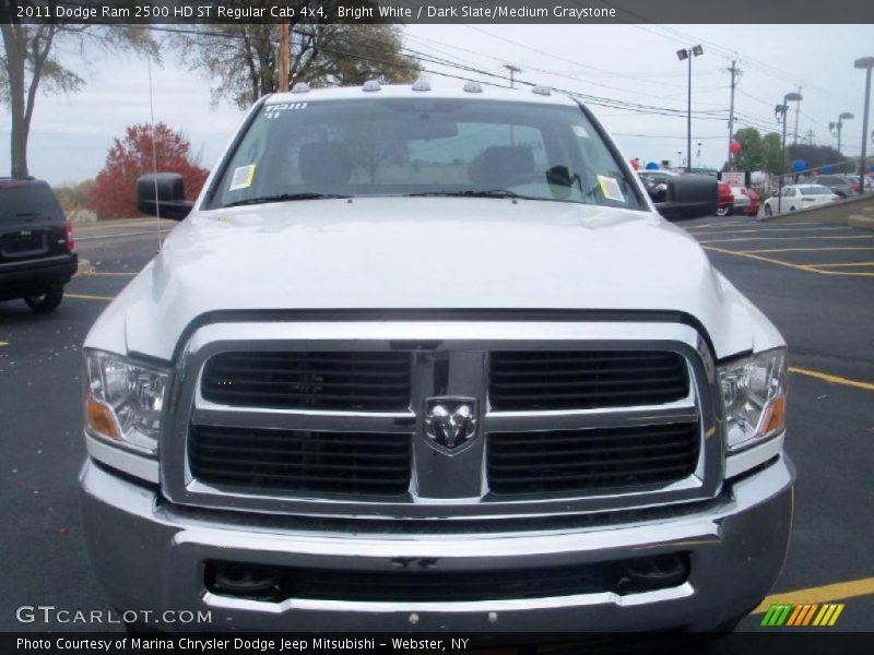 Bright White / Dark Slate/Medium Graystone 2011 Dodge Ram 2500 HD ST Regular Cab 4x4