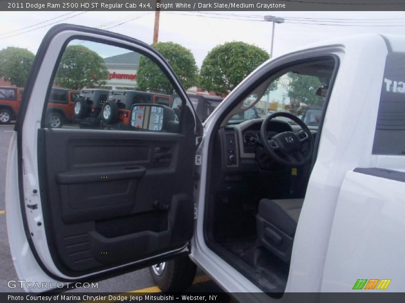 Bright White / Dark Slate/Medium Graystone 2011 Dodge Ram 2500 HD ST Regular Cab 4x4