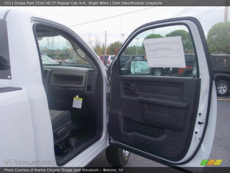 Bright White / Dark Slate/Medium Graystone 2011 Dodge Ram 2500 HD ST Regular Cab 4x4