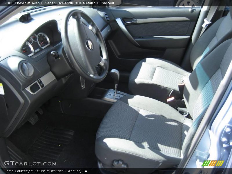 Icelandic Blue Metallic / Charcoal 2008 Chevrolet Aveo LS Sedan
