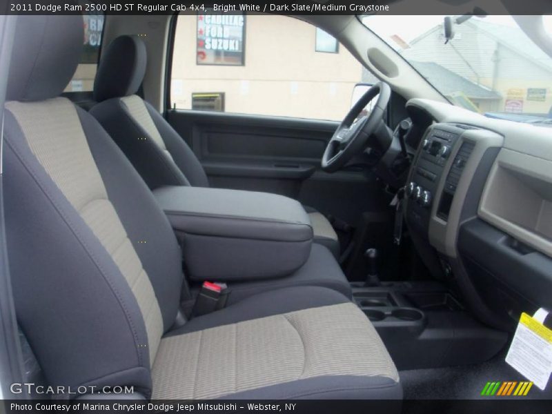  2011 Ram 2500 HD ST Regular Cab 4x4 Dark Slate/Medium Graystone Interior