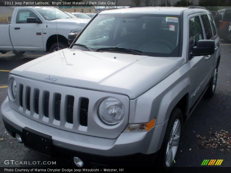 Bright Silver Metallic / Dark Slate Gray 2011 Jeep Patriot Latitude