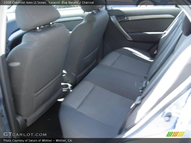 Icelandic Blue Metallic / Charcoal 2008 Chevrolet Aveo LS Sedan