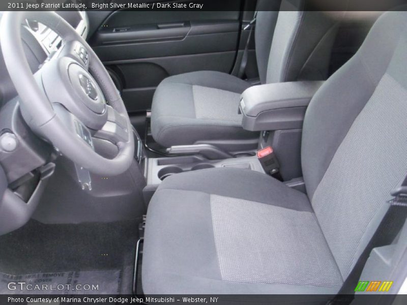 Bright Silver Metallic / Dark Slate Gray 2011 Jeep Patriot Latitude