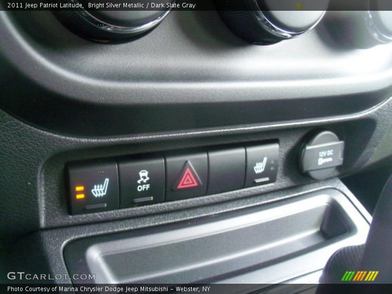 Bright Silver Metallic / Dark Slate Gray 2011 Jeep Patriot Latitude