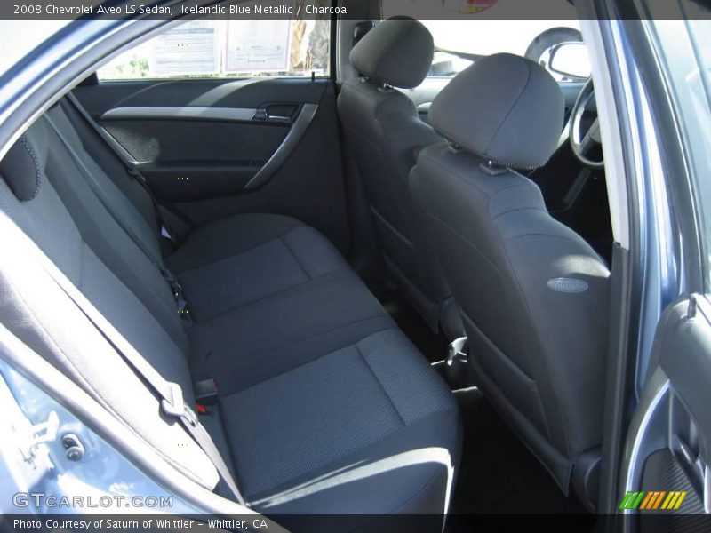 Icelandic Blue Metallic / Charcoal 2008 Chevrolet Aveo LS Sedan