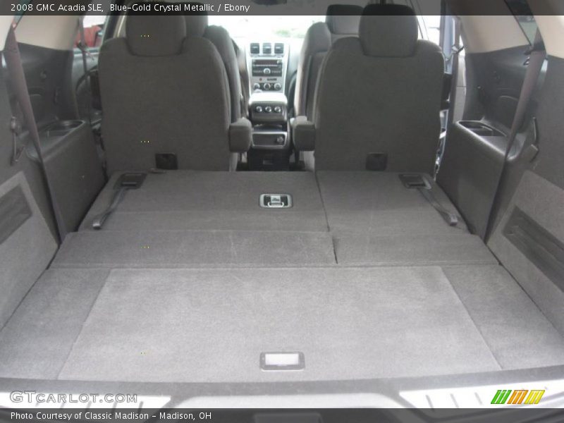 Blue-Gold Crystal Metallic / Ebony 2008 GMC Acadia SLE